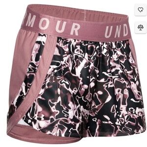 Under Armour Women’s Sz M Play Up‎ 3.0 Printed Shorts